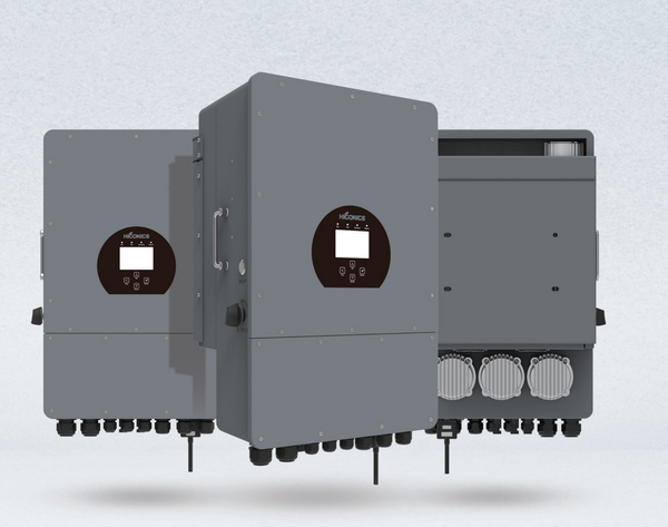 Onduleur Solaire 12kW avec Batterie et Connexion Réseau | HEC-T 12KW Media Hiconics